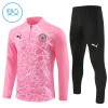 Manchester City Training Huppari 2024-25 Neljännes Zip Pinkki - Lasten